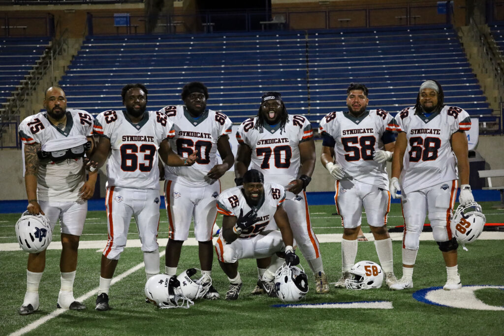 Texas Syndicate professional football athletes